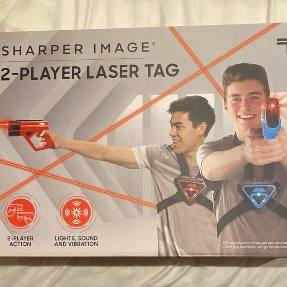 Sharper Image Other - Sharper Image Laser Tag Set with Red and Blue Blasters